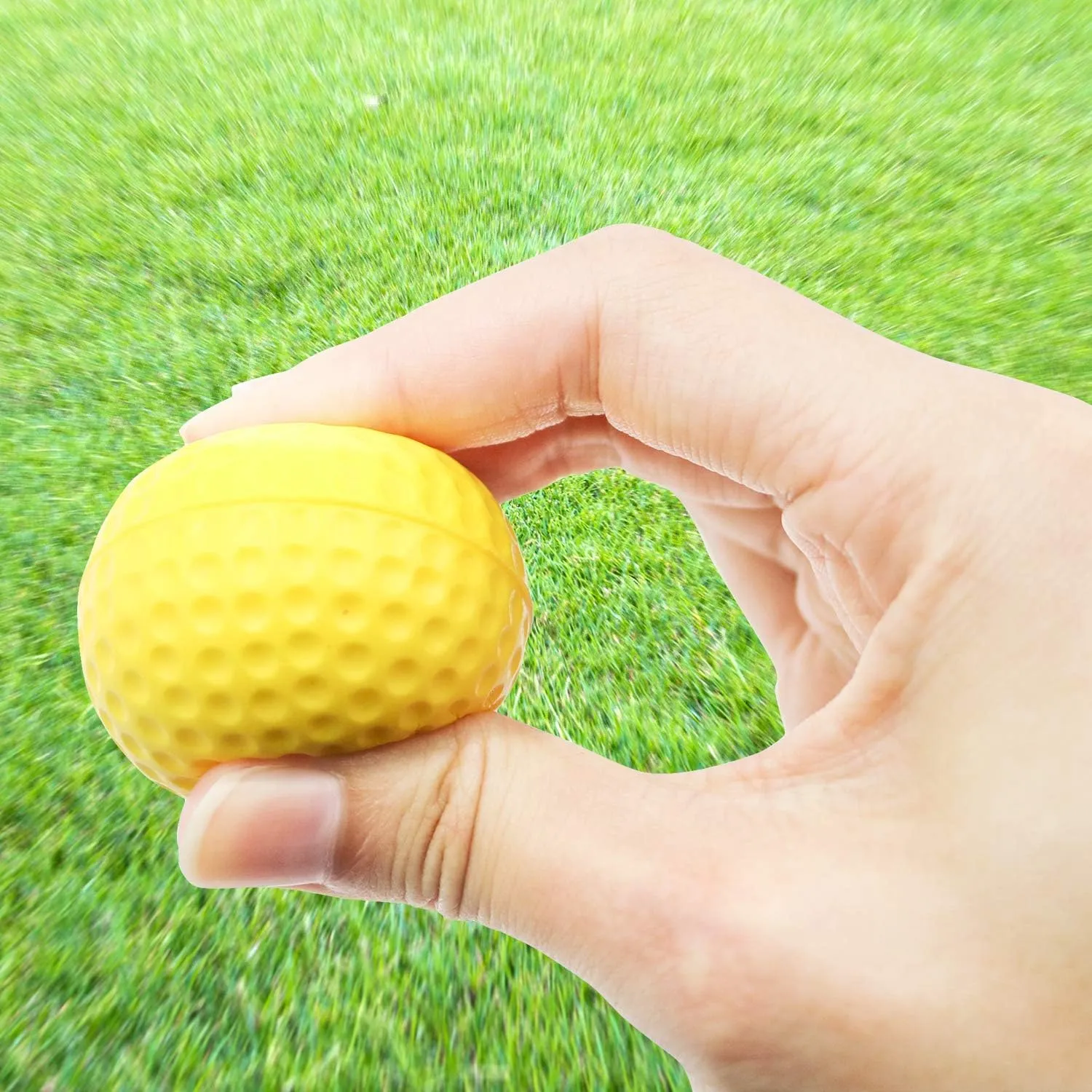 40 Pack Foam Golf Practice Balls - Realistic Feel and Limited Flight Training Balls for Indoor or Outdoor