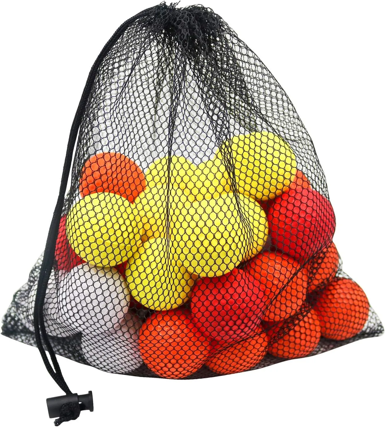 40 Pack Foam Golf Practice Balls - Realistic Feel and Limited Flight Training Balls for Indoor or Outdoor
