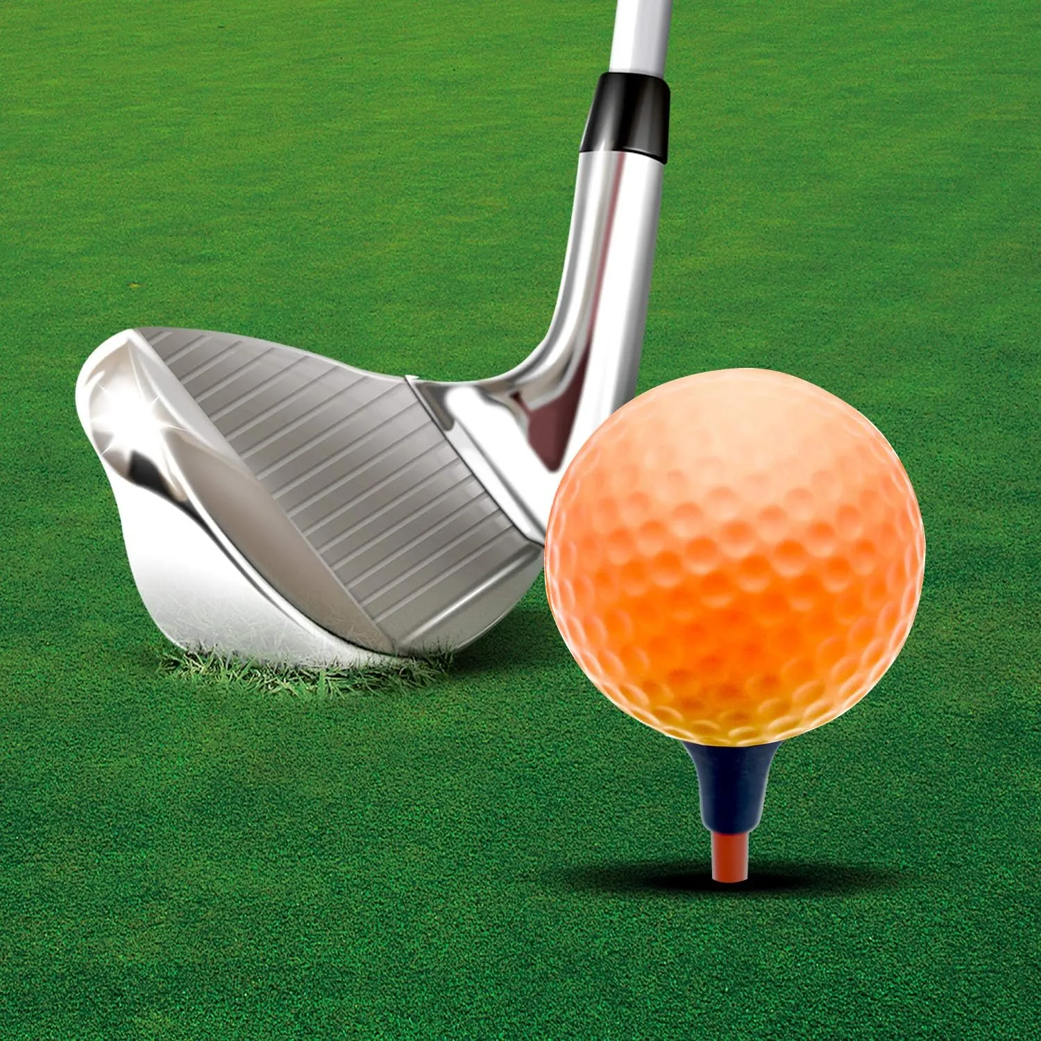 40 Pack Foam Golf Practice Balls - Realistic Feel and Limited Flight Training Balls for Indoor or Outdoor