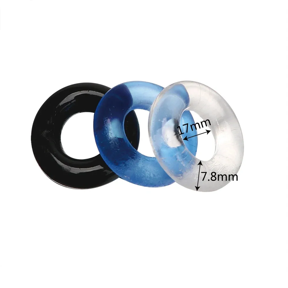 5/10 Pcs Silicone Cock Ring for Men