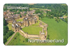 Alnwick Castle Flexible Fridge Magnet
