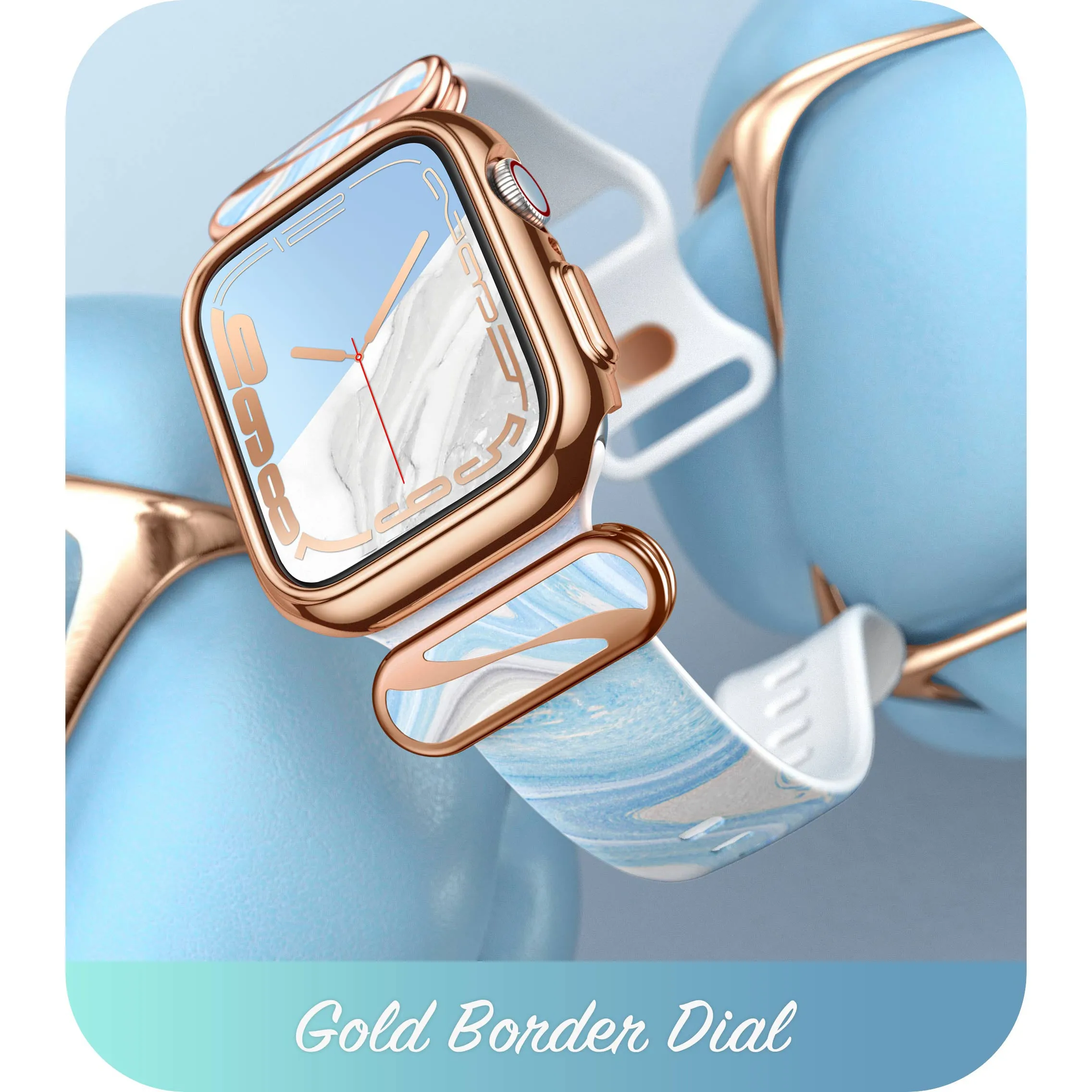 Apple Watch 40/41mm Cosmo Luxe Case - Ocean Blue