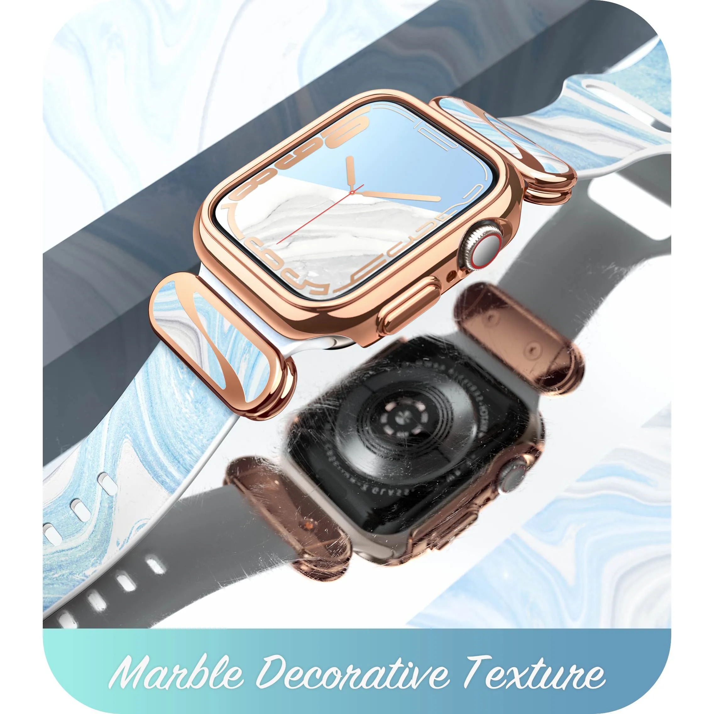 Apple Watch 40/41mm Cosmo Luxe Case - Ocean Blue