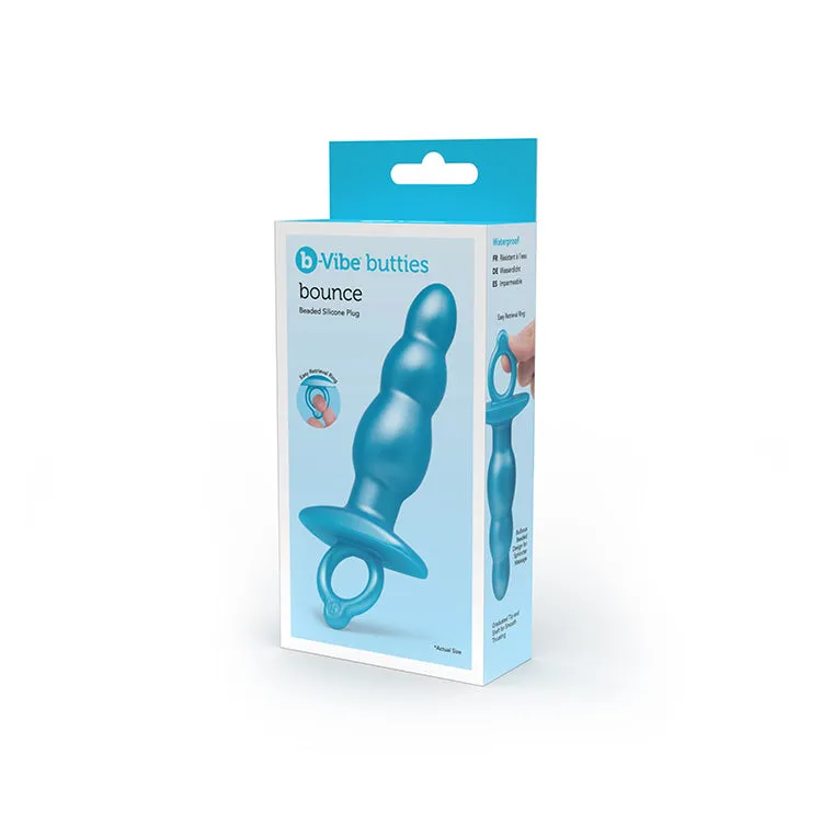 b-Vibe Butties Bounce Beaded Anal Plug