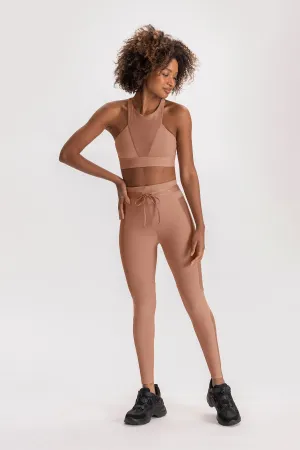 Block Side Tie Legging