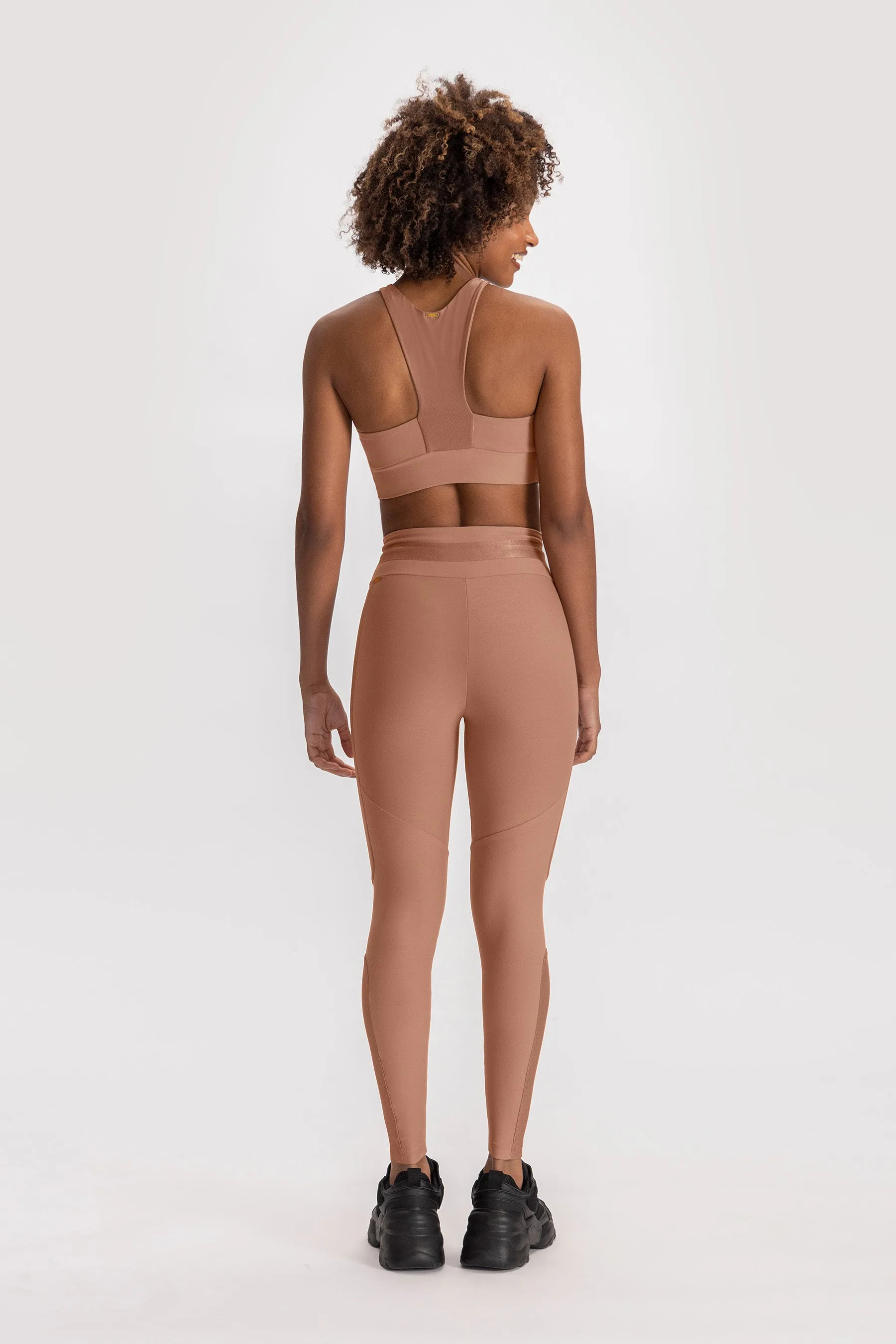 Block Side Tie Legging