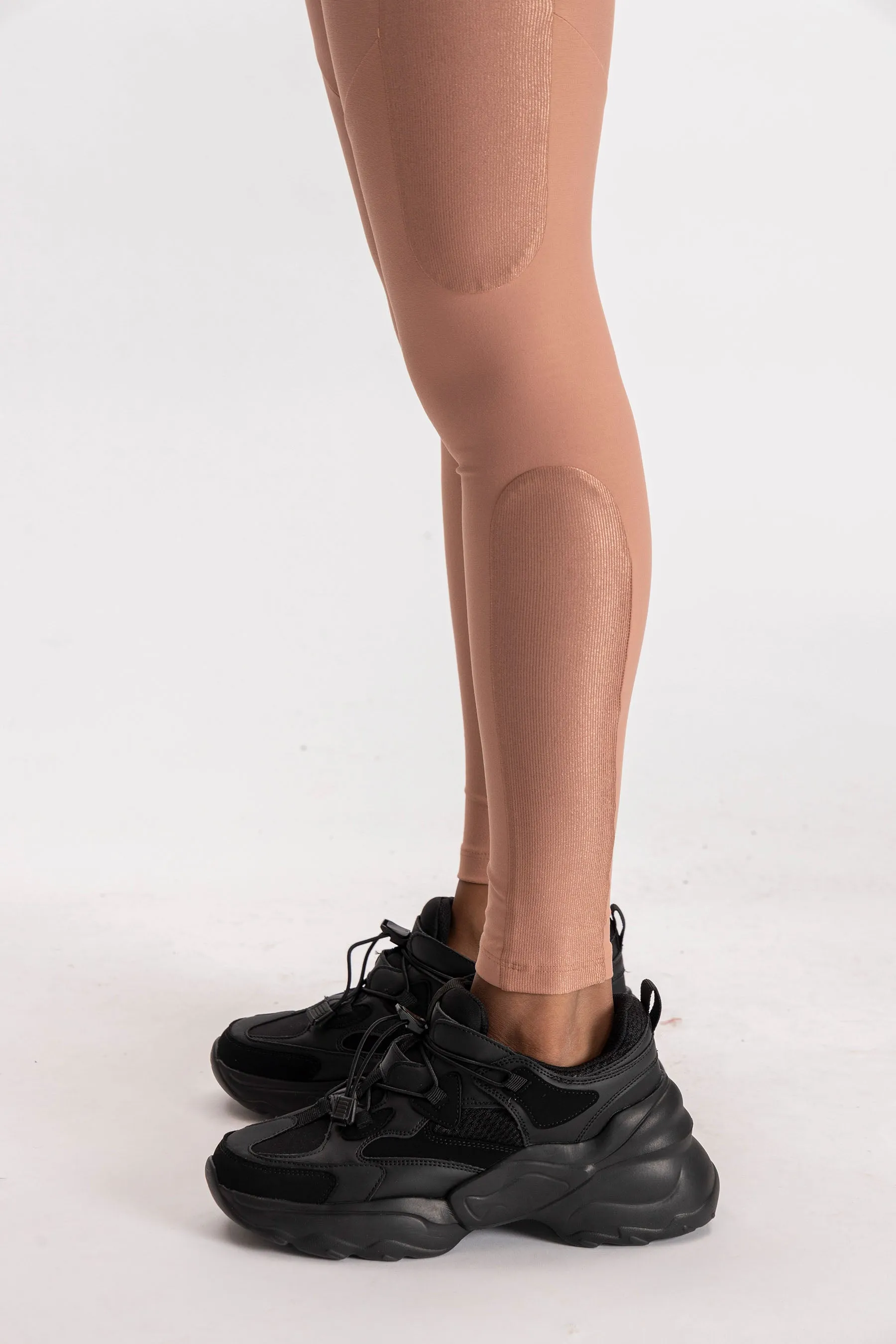 Block Side Tie Legging