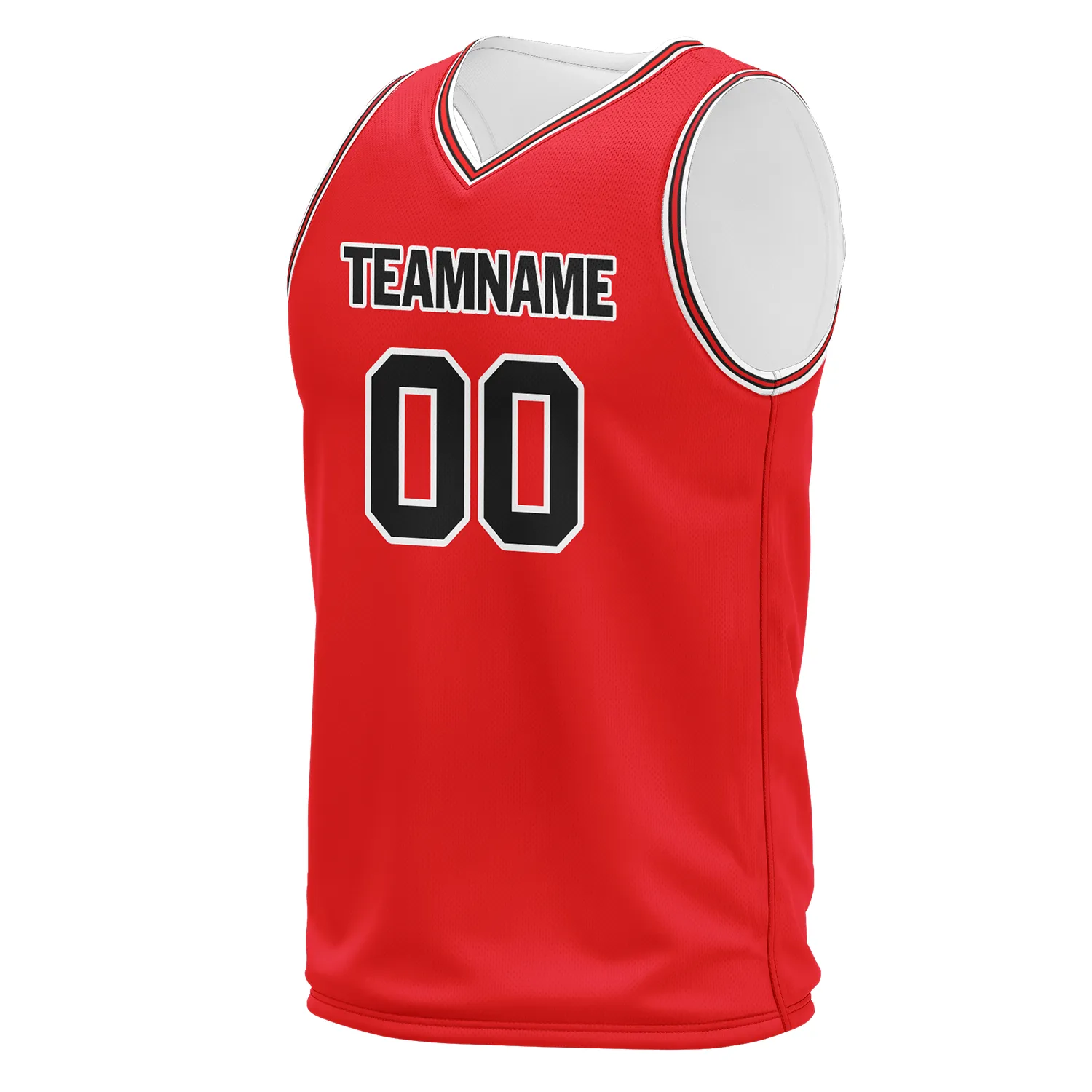 Custom Red Classic Style Sports Uniform Basketball Jersey BBJ01-bd0a700e