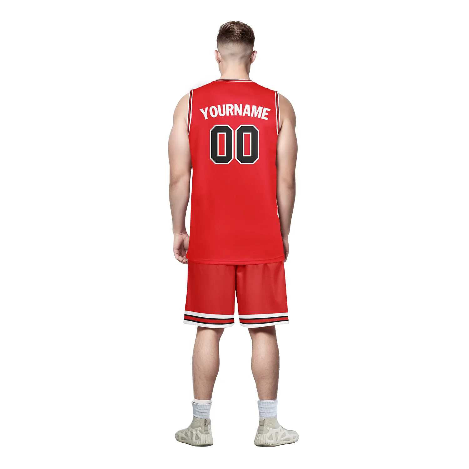 Custom Red Classic Style Sports Uniform Basketball Jersey BBJ01-bd0a700e