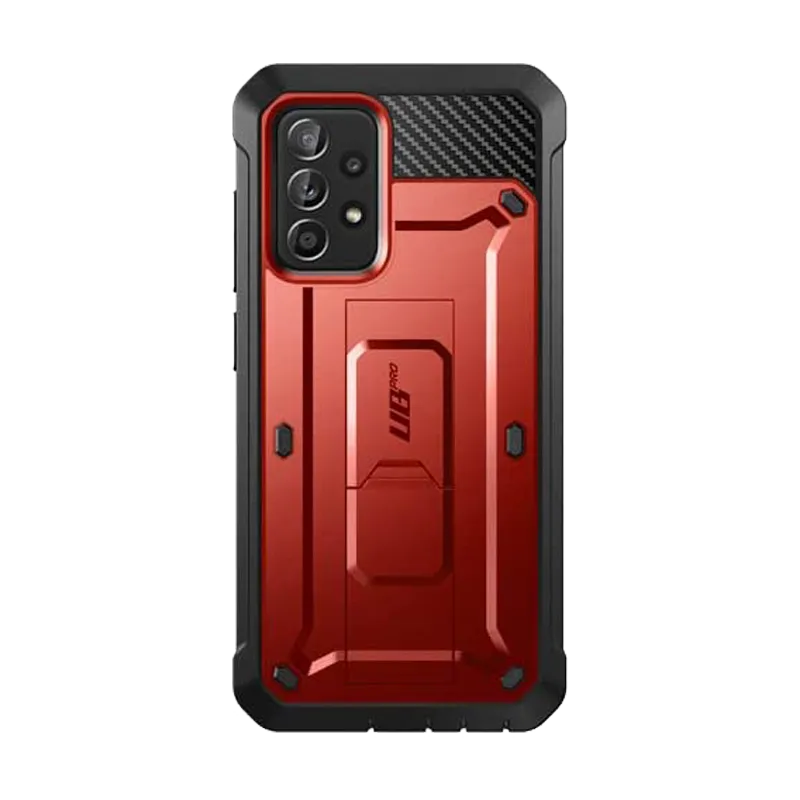 Galaxy A72 Unicorn Beetle Pro Rugged Holster Case-Metallic Red