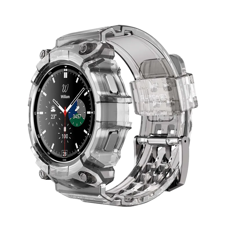 Galaxy Watch4 46mm Unicorn Beetle PRO Wristband Case-Clear