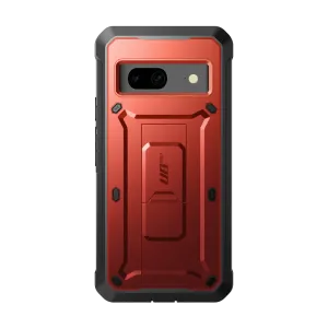 Google Pixel 7 Unicorn Beetle PRO Rugged Holster Case-Metallic Red