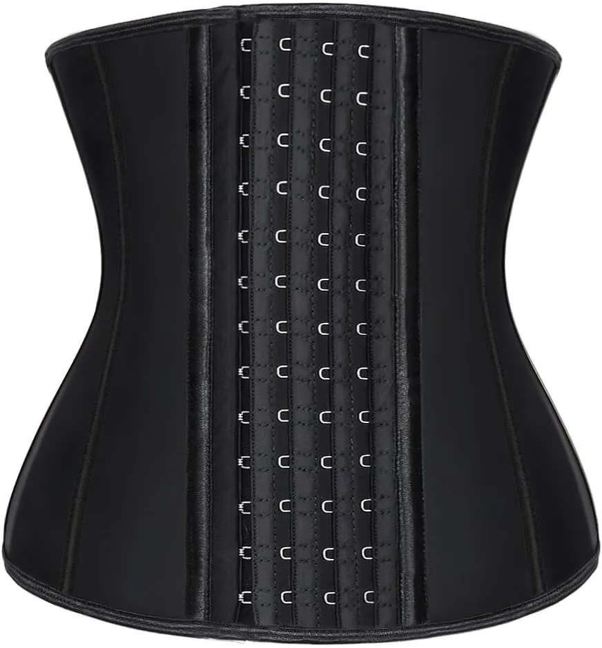 KIMIKAL Women Waist Trainer Corset Belt: Under Clothes Sport Tummy Control Long Torso Shapewear for Women