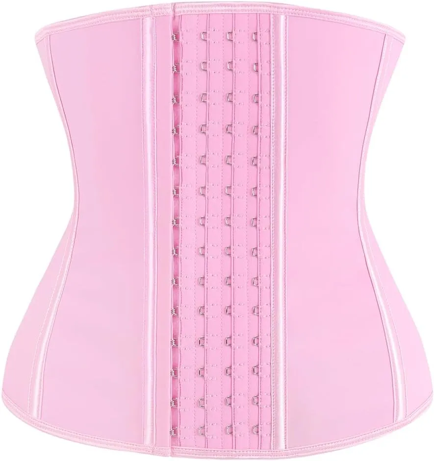 KIMIKAL Women Waist Trainer Corset Belt: Under Clothes Sport Tummy Control Long Torso Shapewear for Women