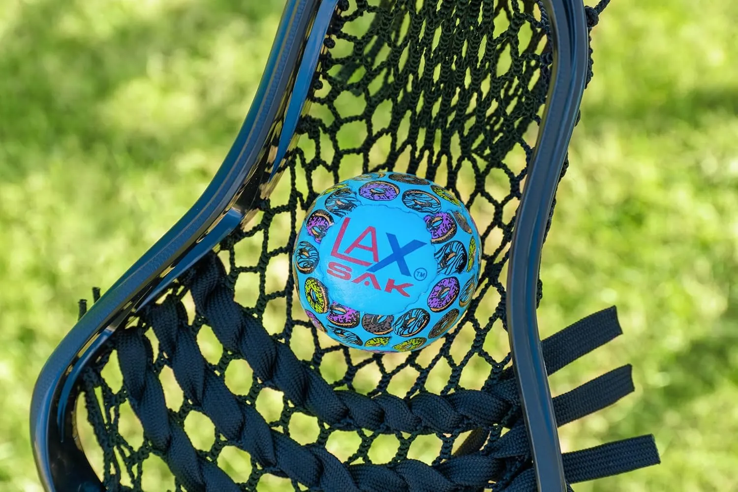 Lax Sak Soft Practice Lacrosse Balls,1, 2, 3, 6, 12, 24, 36, 60, & 120 Packs - Same Weight & Size as a Regulation Lacrosse Balls, Great for Indoor & Outdoor Practices, Less Bounce & Minimal Rebounds