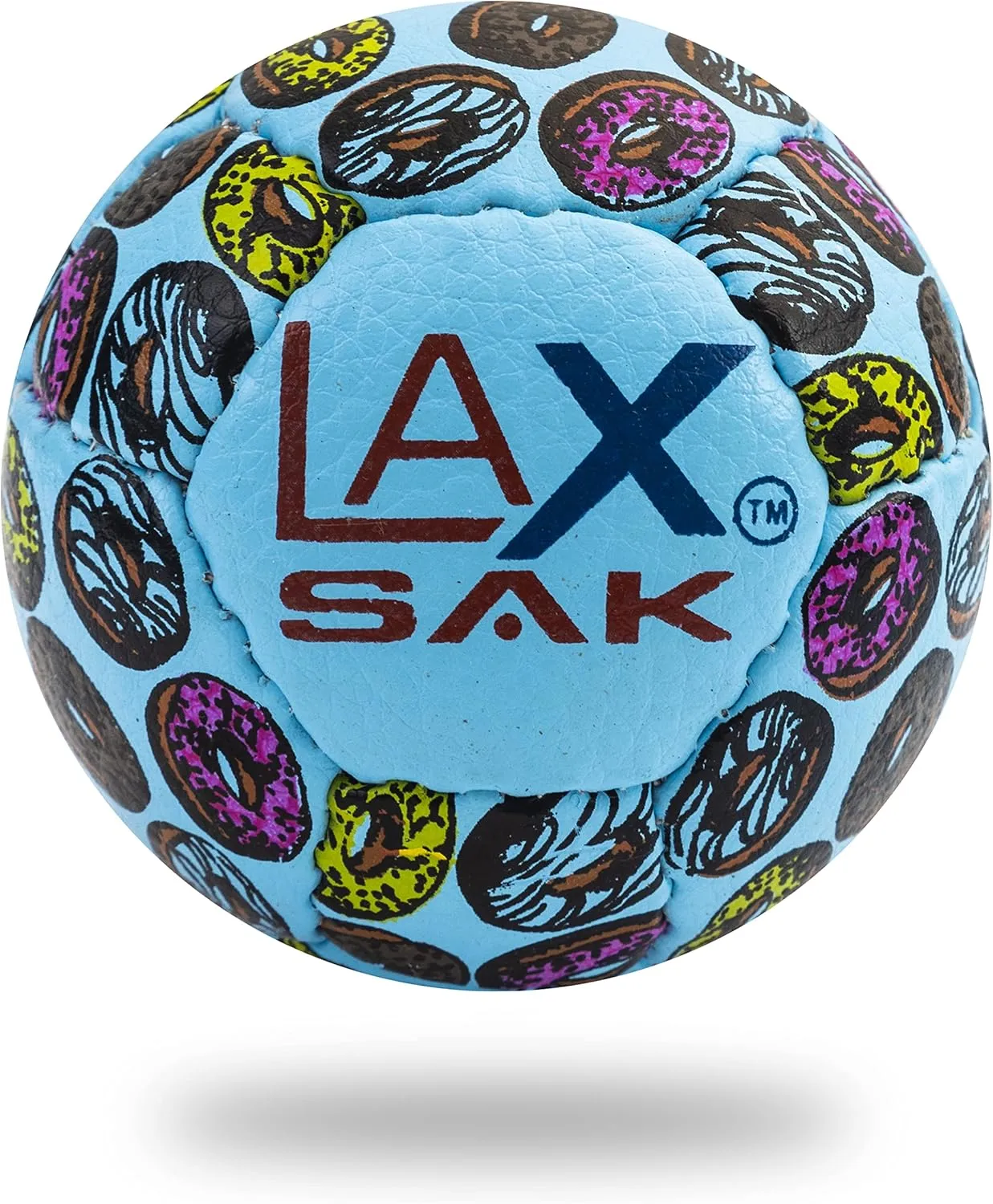 Lax Sak Soft Practice Lacrosse Balls,1, 2, 3, 6, 12, 24, 36, 60, & 120 Packs - Same Weight & Size as a Regulation Lacrosse Balls, Great for Indoor & Outdoor Practices, Less Bounce & Minimal Rebounds