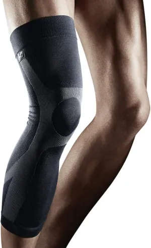 LP 272Z Leg Compression Sleeve for Knee, Thigh, and Calf Support - For Men, Women, and Youth - Ideal for Running, Arthritis, Basketball, Daily activities (Black, 1pcs)