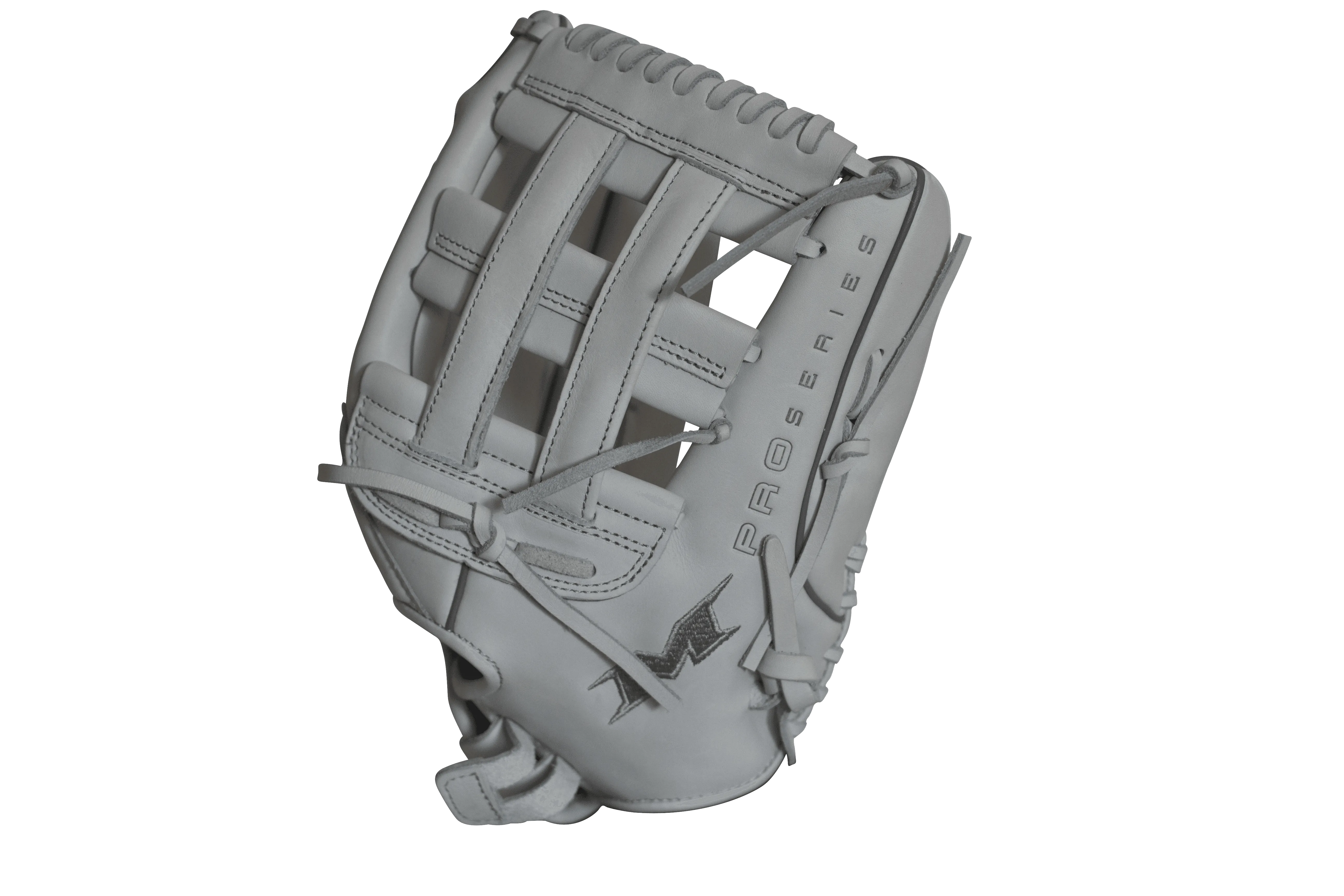Miken Pro Series 15" Slow Pitch Fielding Glove - White/White: PRO150WW
