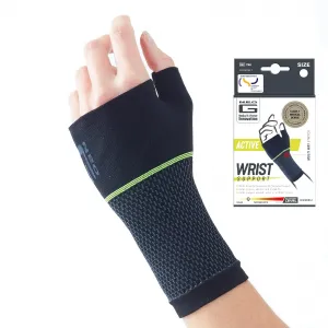 Neo-G Active Wrist Support  For Sports, Golf, Basketball, Football, Yoga, Tennis. For Sprains, Strains, Tendonitis, Injury Recovery - Multi Zone Wrist Compression Sleeve  S
