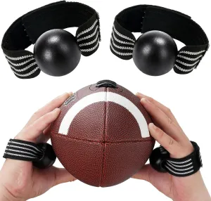 Nezylaf American Football Catching Trainer Band, Rugby Football Catching Receiver Trainers, Football Receiving Training, Volleyball Catching Training Hand Strap Beginner Practice Fingertip