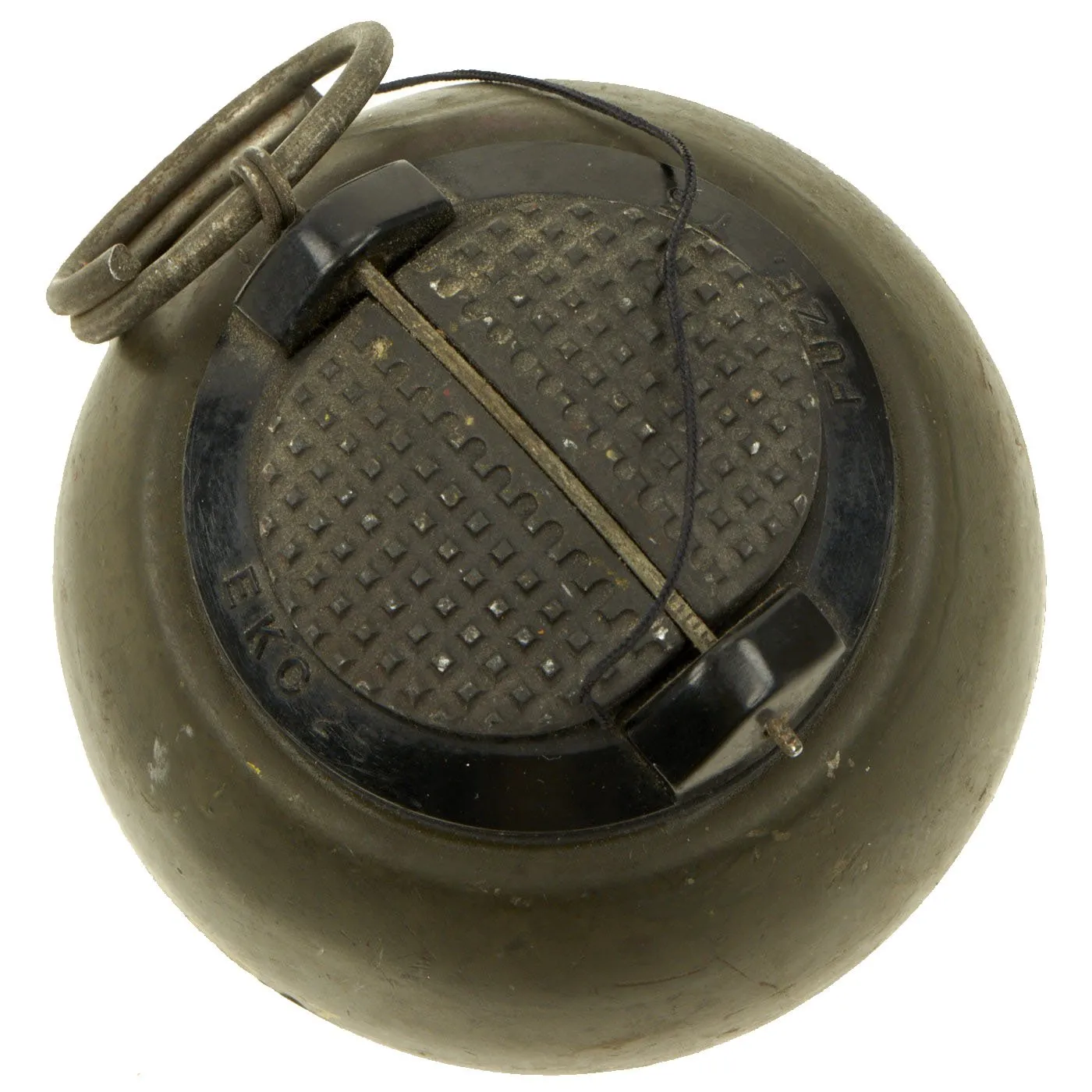 Original Rare U.S. WWII O.S.S. Issue T13 Beano Grenade Manufactured by Eastman Kodak Company - Inert