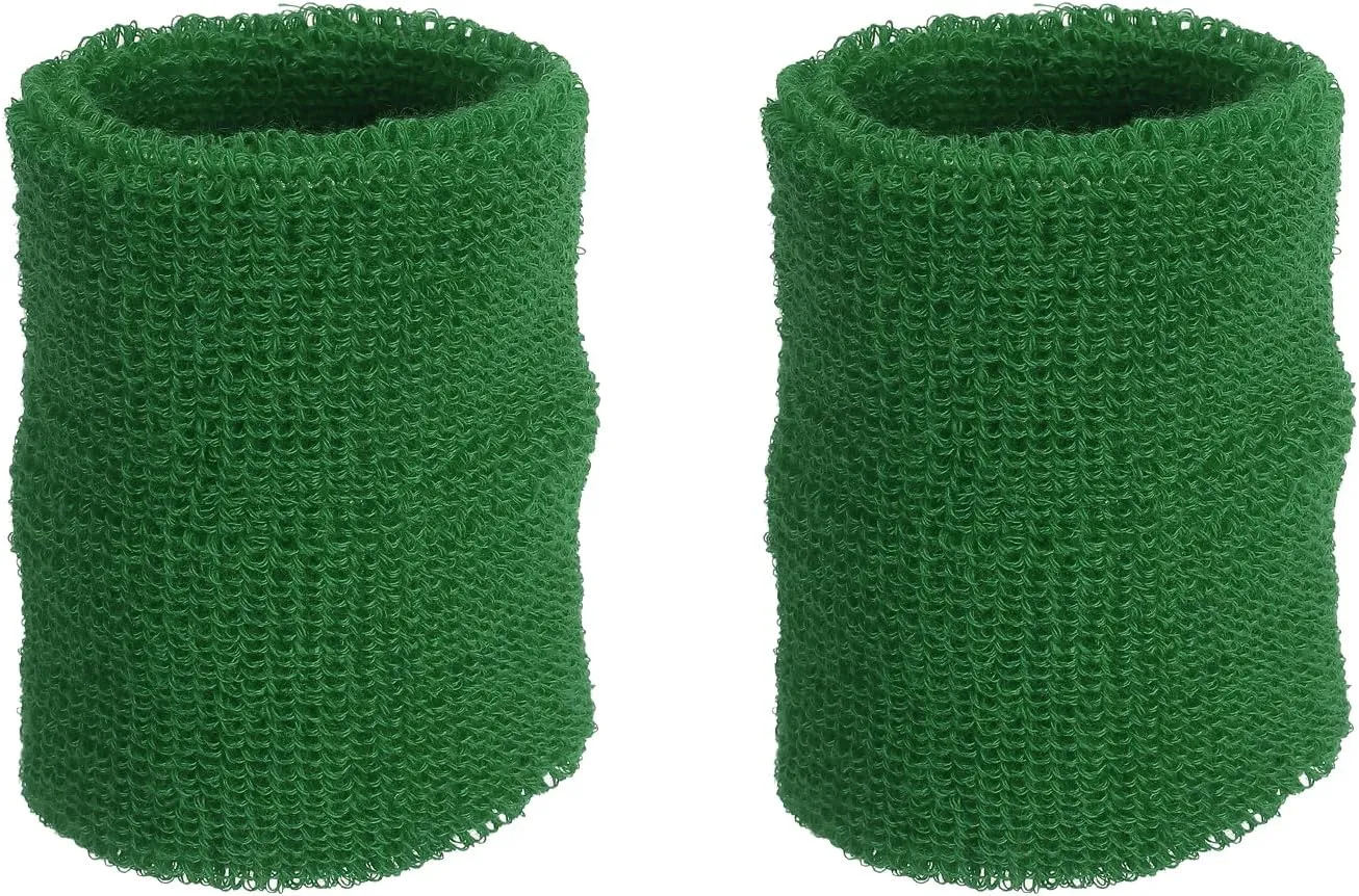 PATIKIL Sports Wristband Athletic Terry Cloth Absorbent Wrist Sweatband for Tennis Basketball Working Out Running