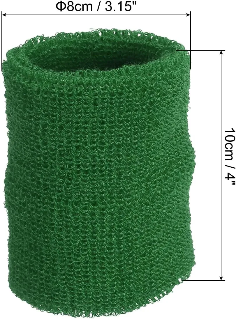PATIKIL Sports Wristband Athletic Terry Cloth Absorbent Wrist Sweatband for Tennis Basketball Working Out Running