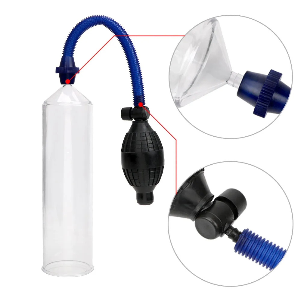 Penis Pump Vacuum Pump Penis Enlargement Extender Male Masturbation Sex Toys for Men Delayed Ejaculation