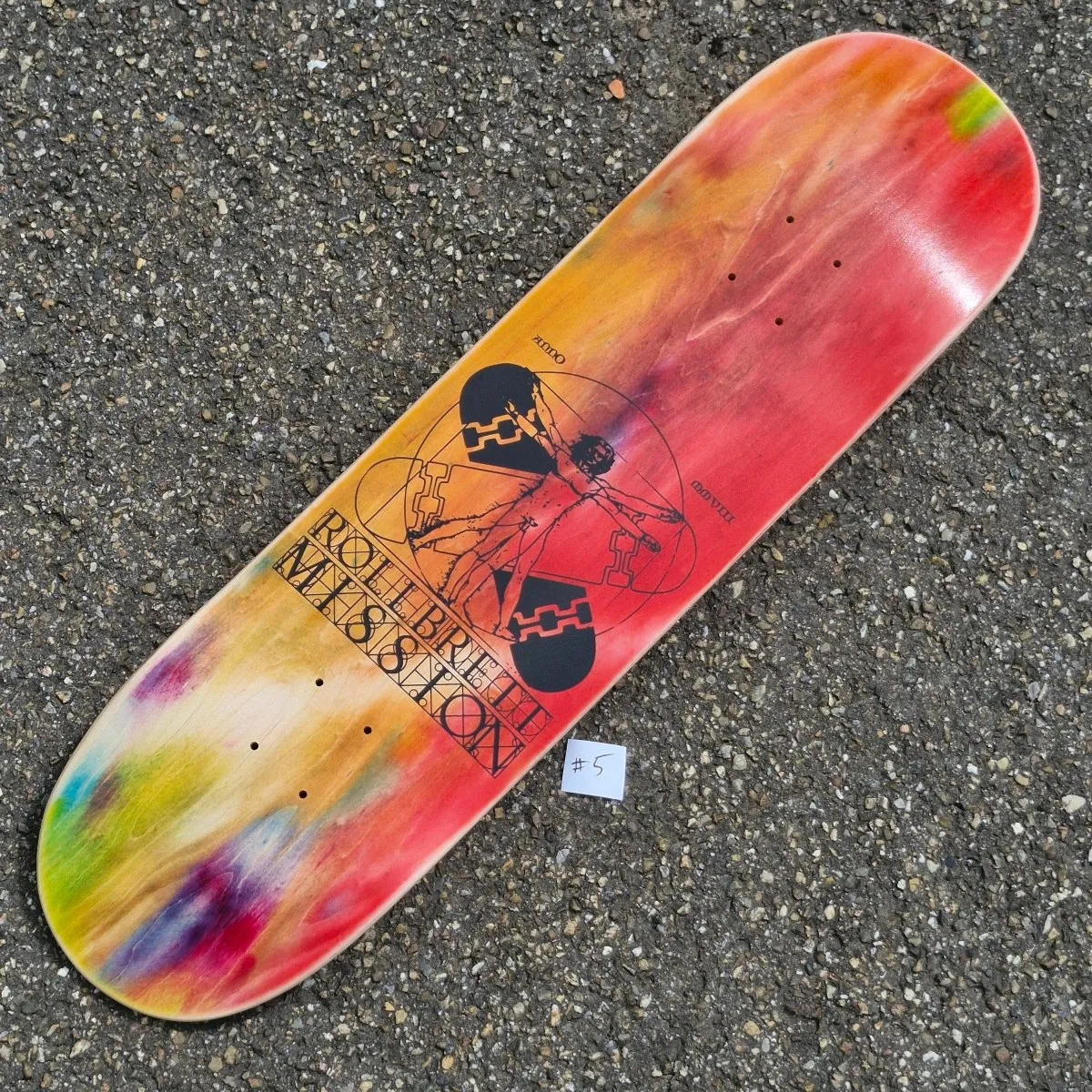 Rollbrett Mission Vitruvian Acid 8.5 Deck