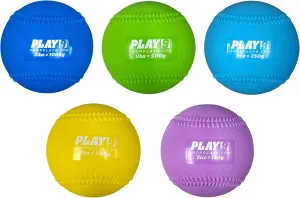 Shop Play 9 Plyoball Weighted Ball Set for Throwing and Pitching Training - Training Balls for Softball - Builds Speed, Strength, & Muscle Memory