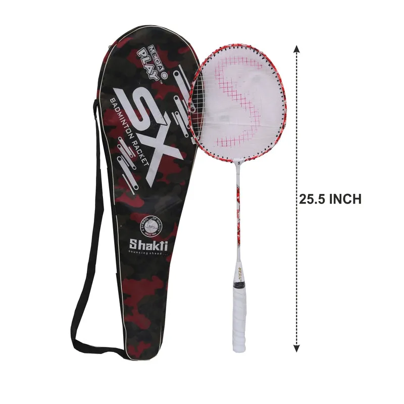 SX Badminton Racket Set | 2 Rackets with a carry bag