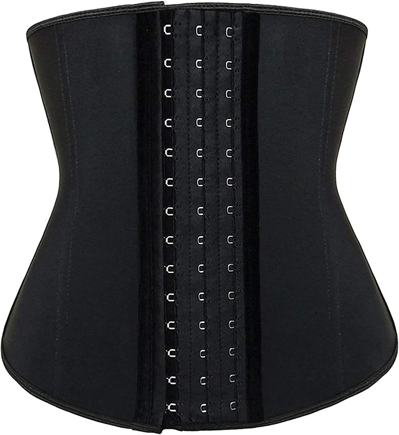 YIANNA Latex Waist Trainer for Women Underbust Waist Cincher Corset Hourglass Workout Body Shaper Girdle